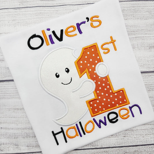 My 1st Halloween Personalized Shirt for Kids