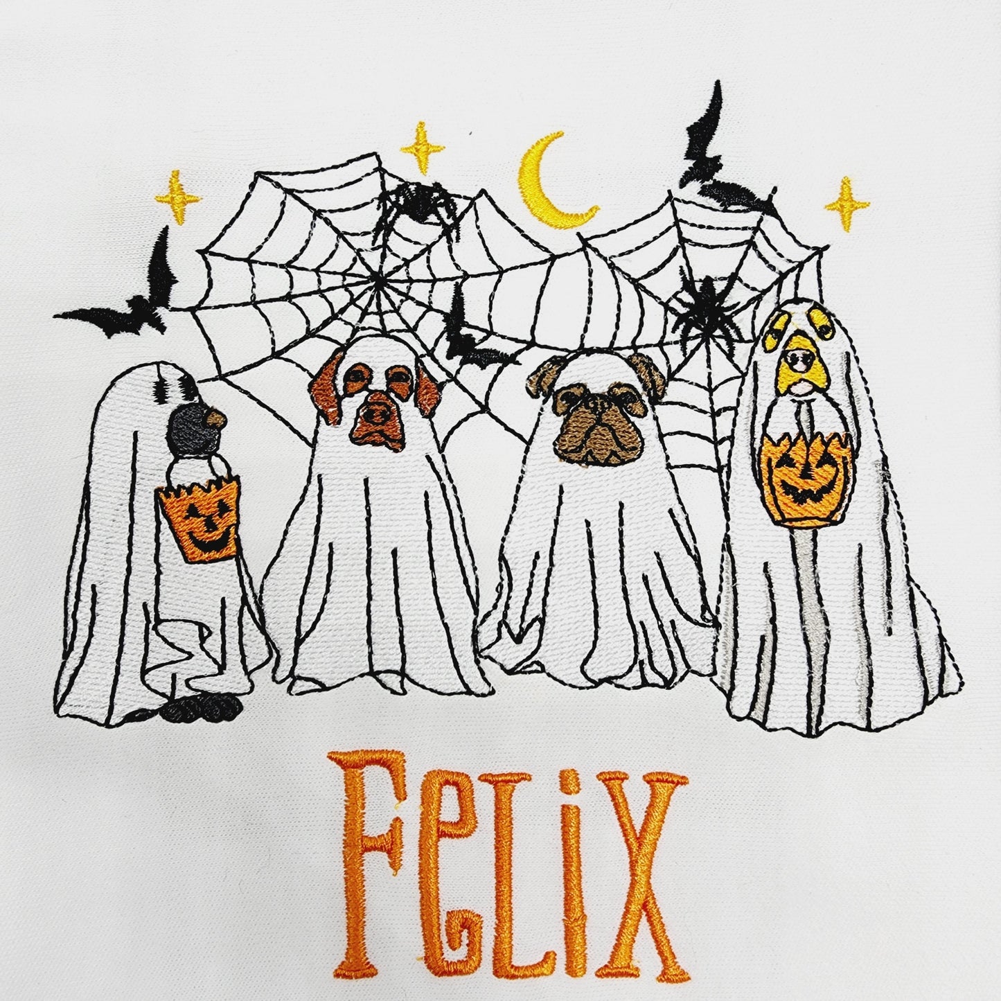 Halloween Dogs Shirt for Kids Personalized