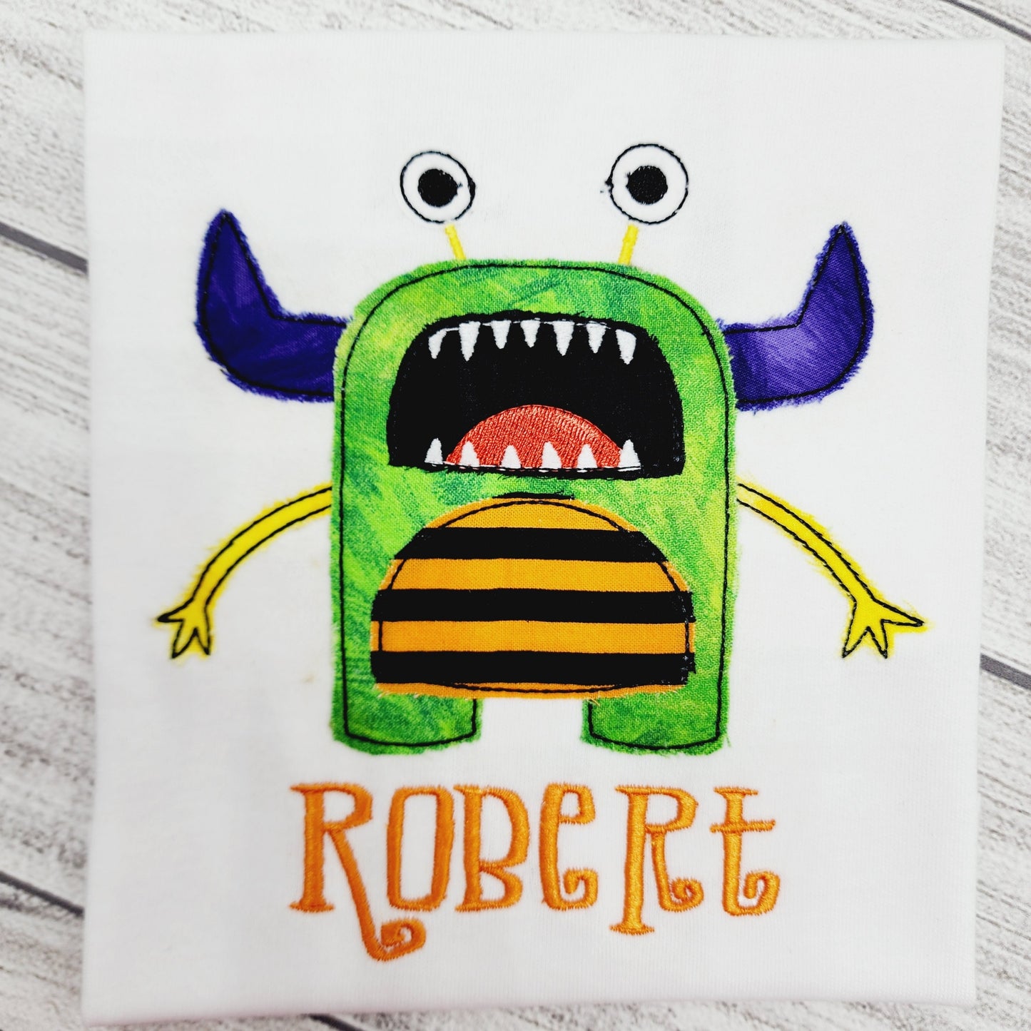 Personalized Monster Halloween Shirt for Kids