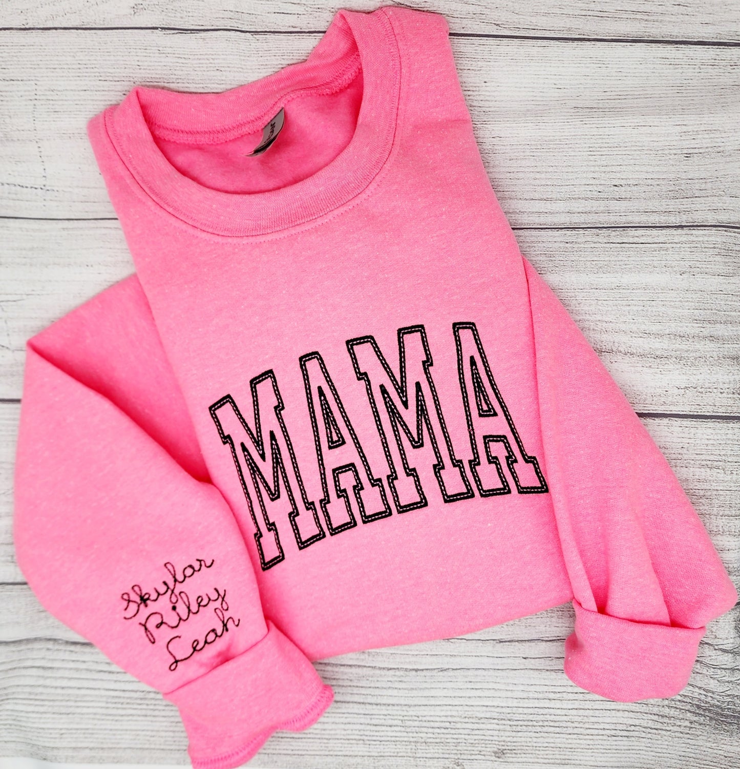 MAMA Sweatshirt, Personalized Mothers Day Gift