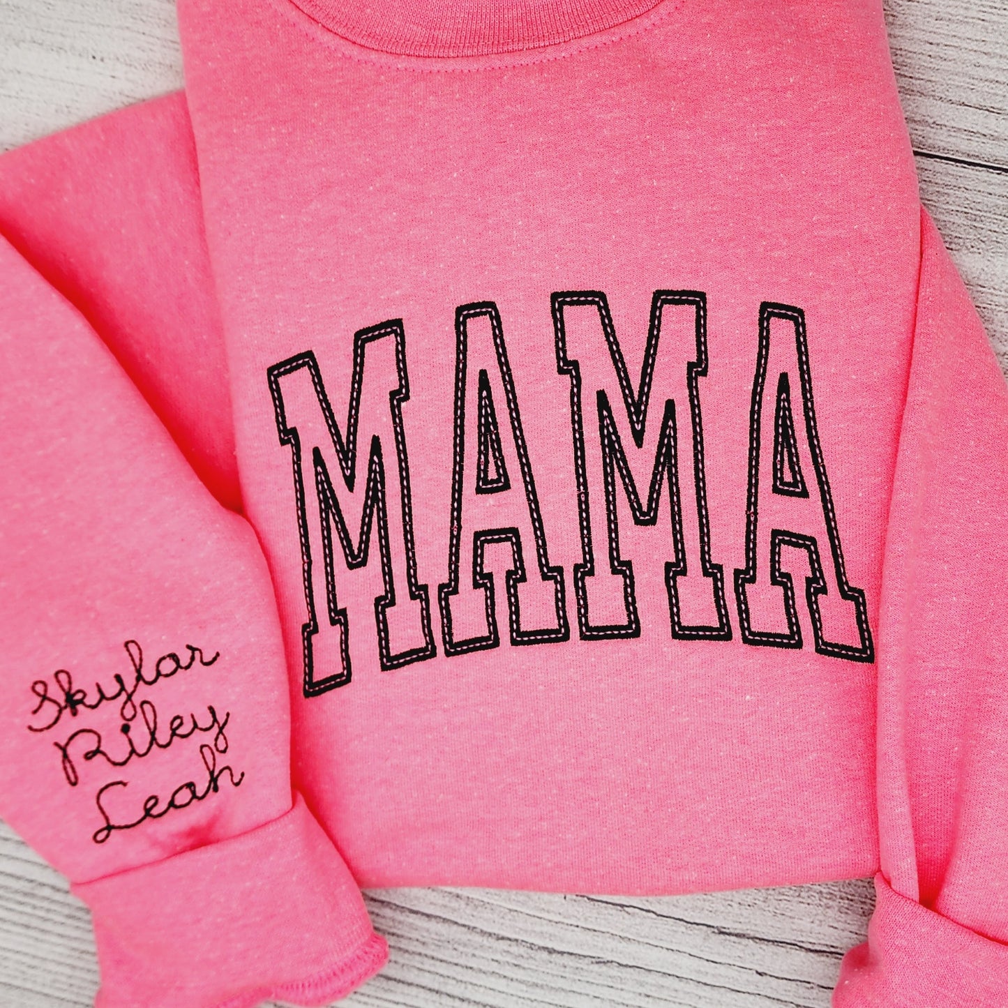 MAMA Sweatshirt, Personalized Mothers Day Gift