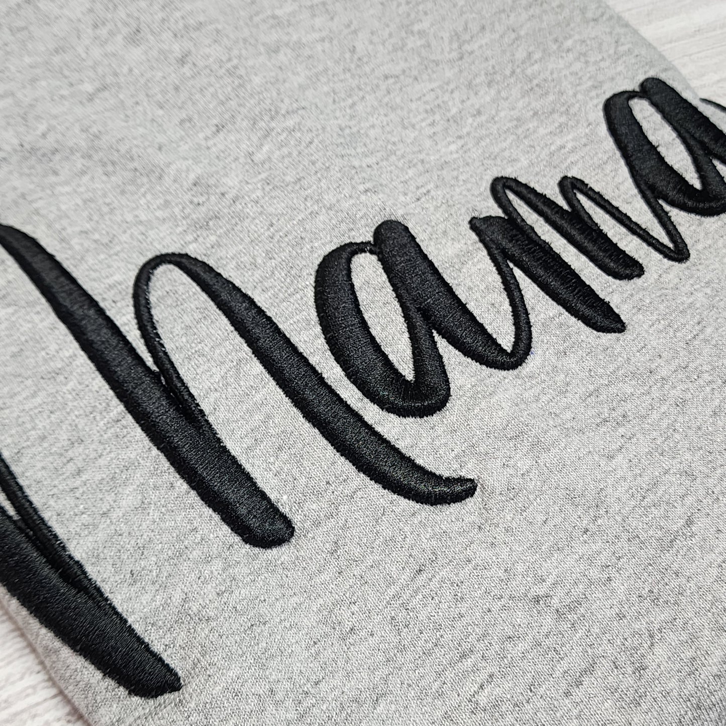 3D Puff Mama Embroidery T-Shirt