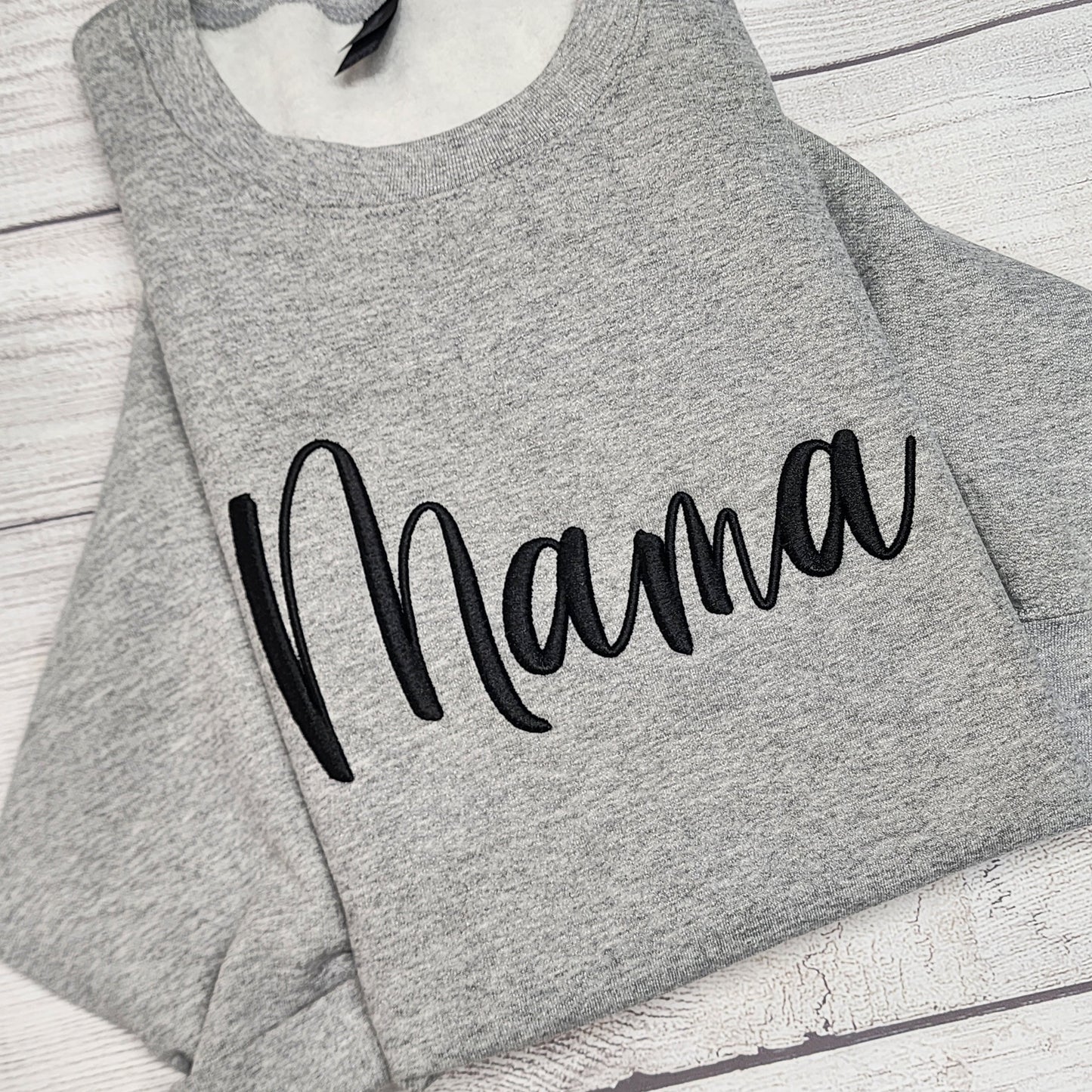 3D Puff Mama Embroidery T-Shirt