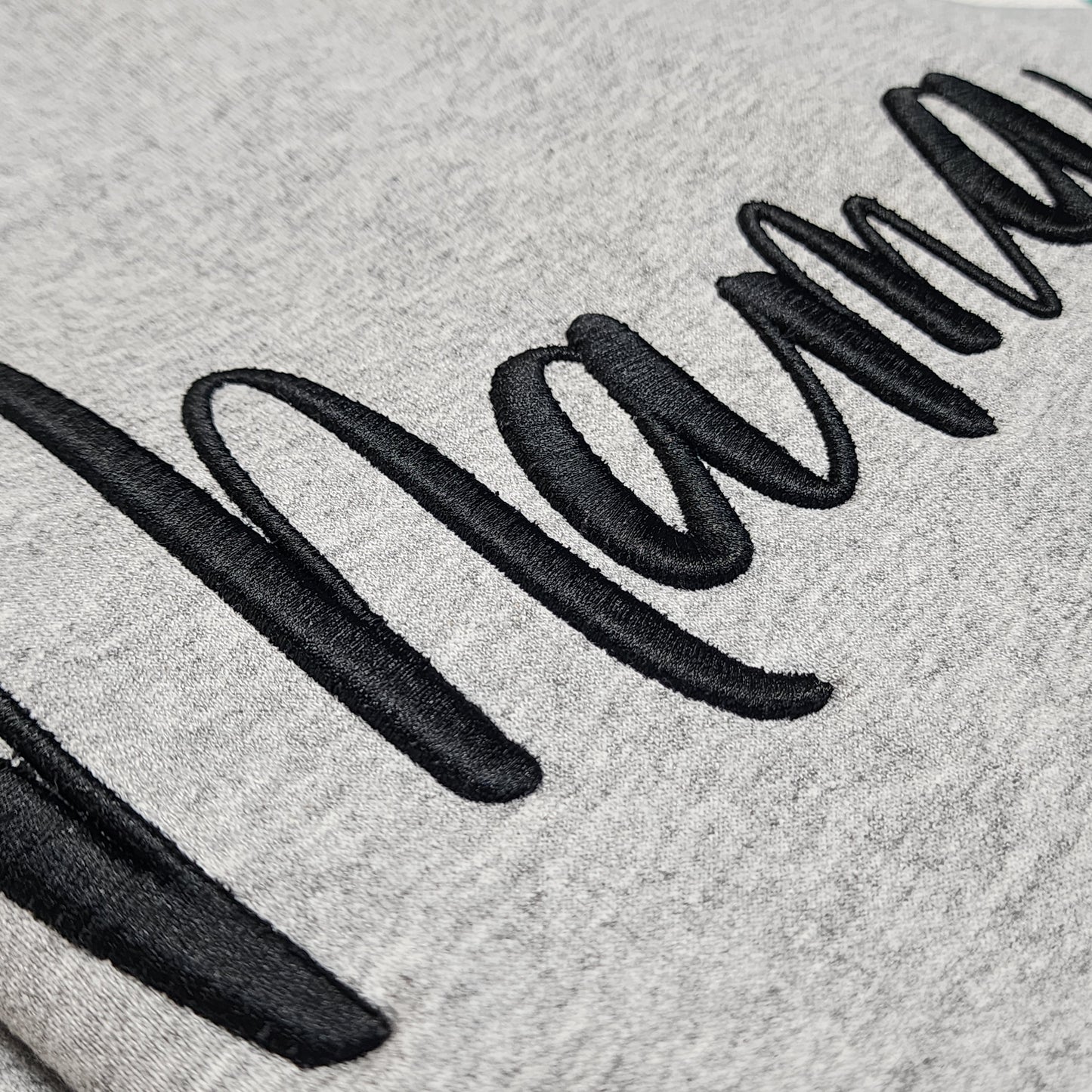3D Puff Mama Embroidery T-Shirt