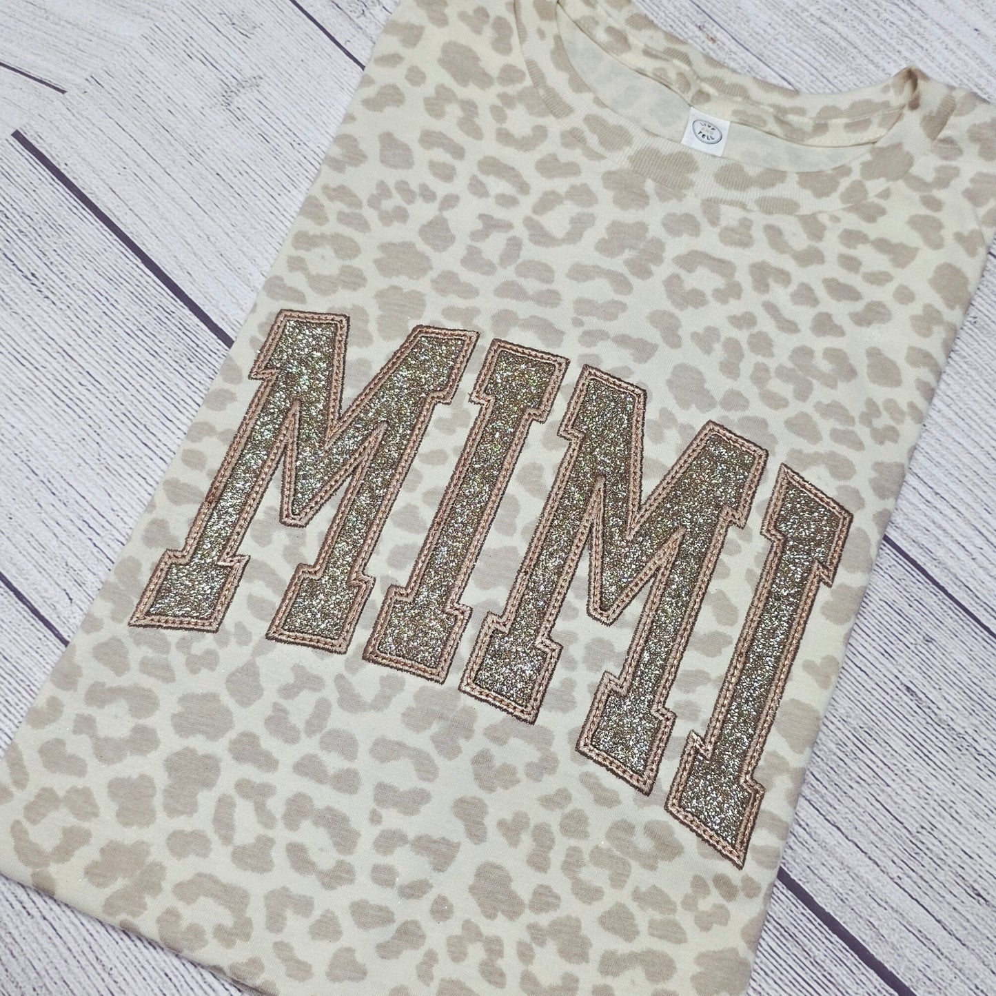 MIMI T-Shirt, Leopard Pattern Shirt