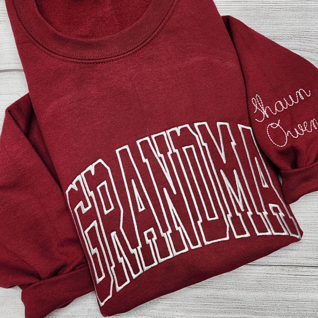 Personalized GRANDMA Sweatshirt, Grandma Gift