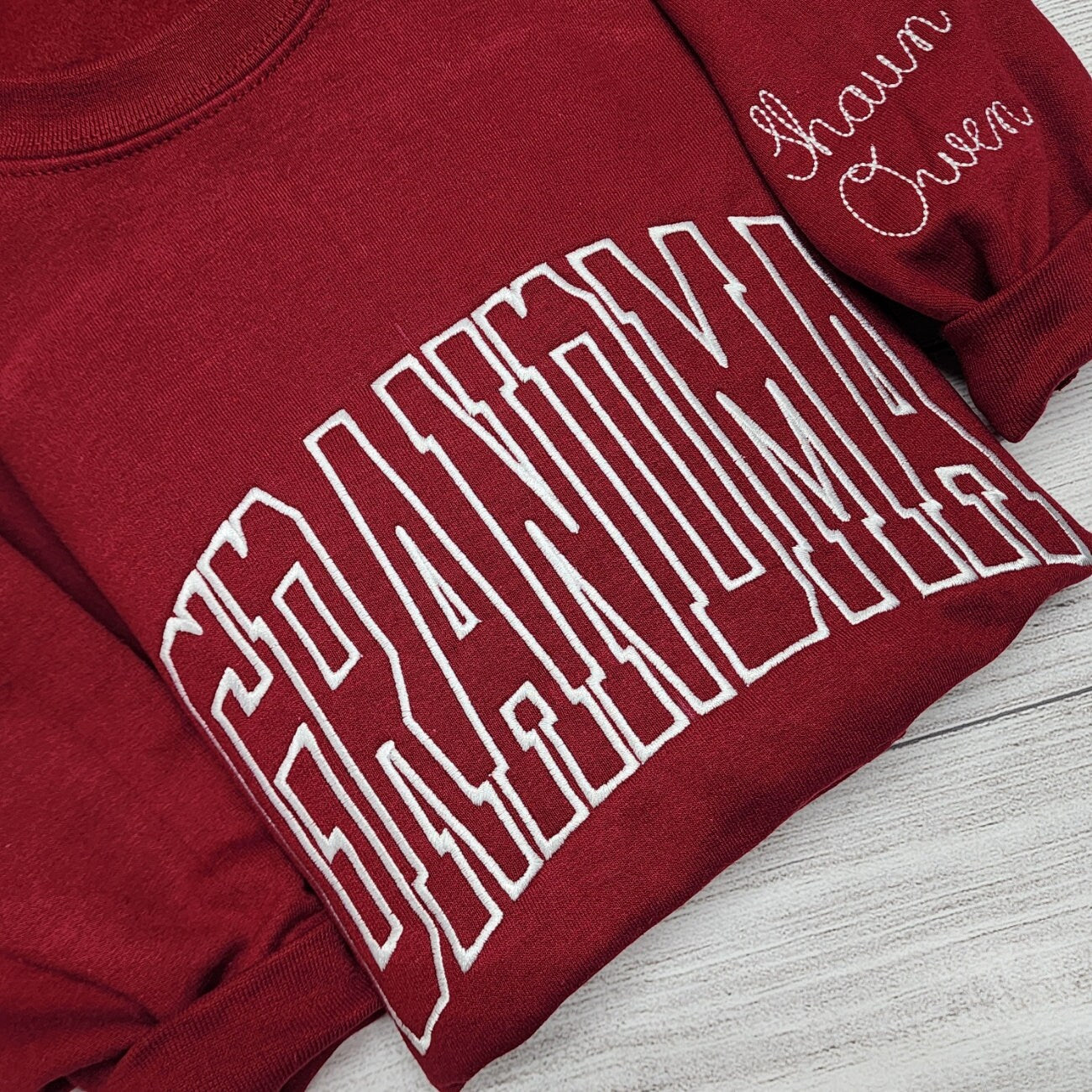 Personalized GRANDMA Sweatshirt, Grandma Gift