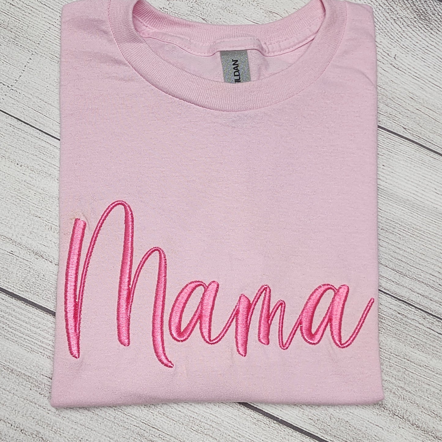 3D Puff Mama Embroidery T-Shirt or Sweatshirt