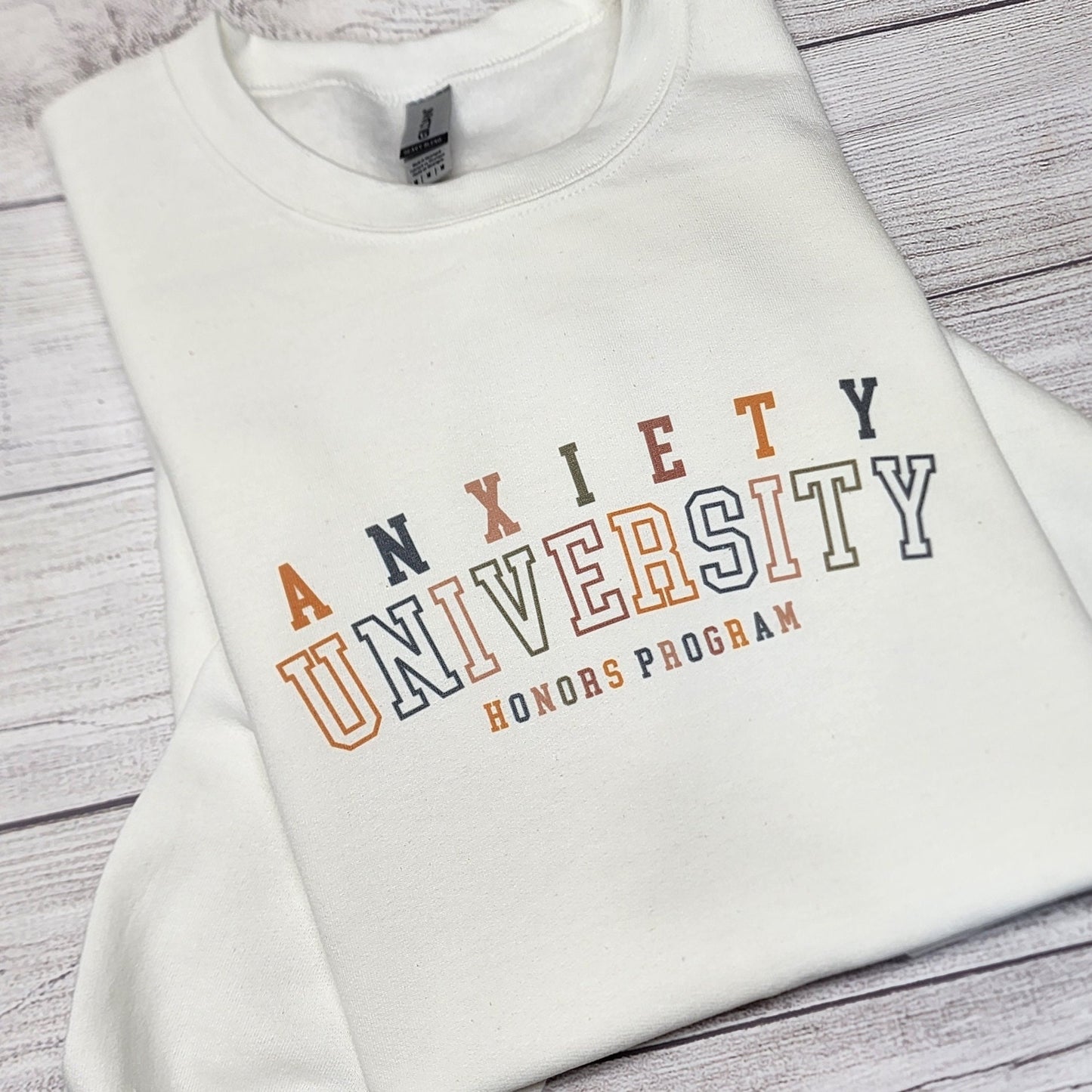 Anxiety University Sweatshirt, Mental Health Sweatshirt, Anxiety,