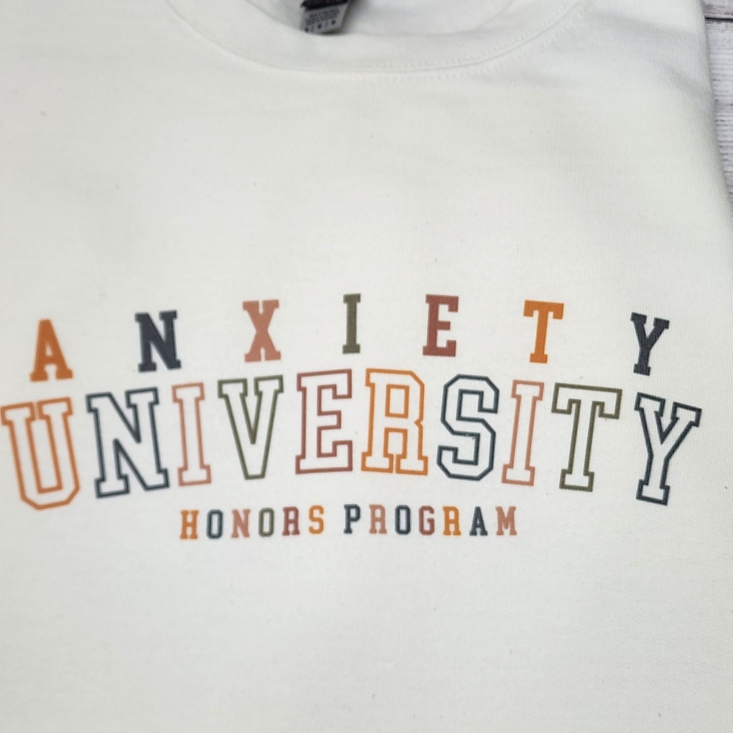 Anxiety University Sweatshirt, Mental Health Sweatshirt, Anxiety,