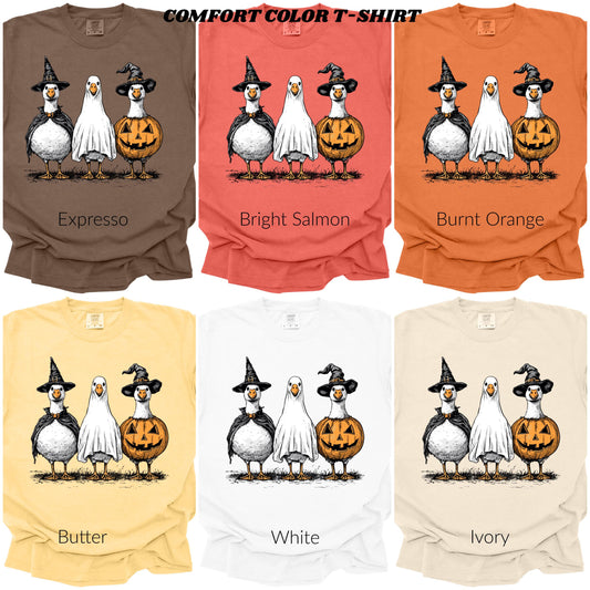 Goose Halloween Comfort Colors Shirt, Boo Halloween