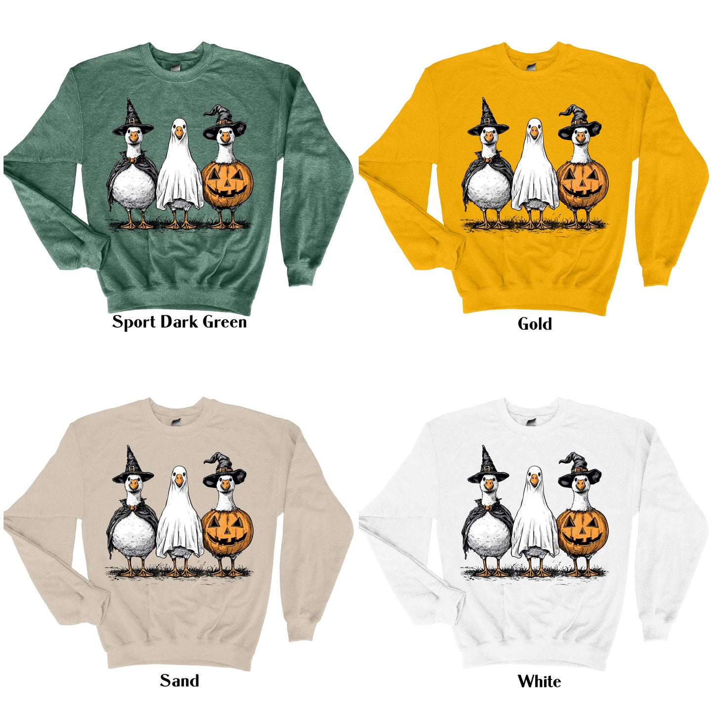 Goose Halloween Sweatshirt, Boo Halloween