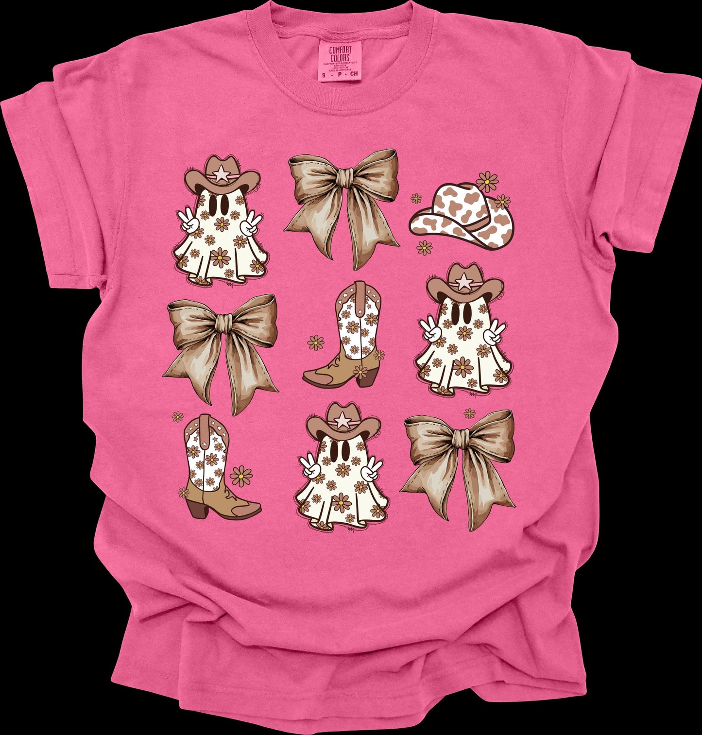Cowgirl Ghost Coquette Comfort Colors Shirt