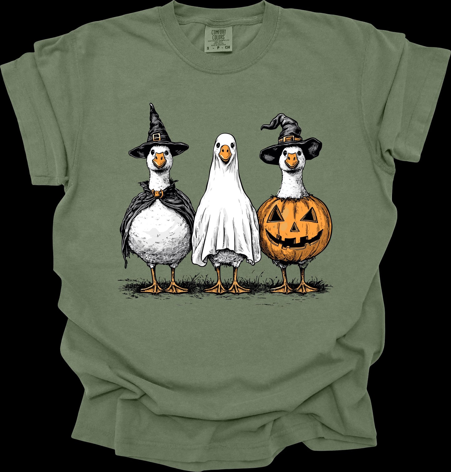 Goose Halloween Comfort Colors Shirt, Boo Halloween