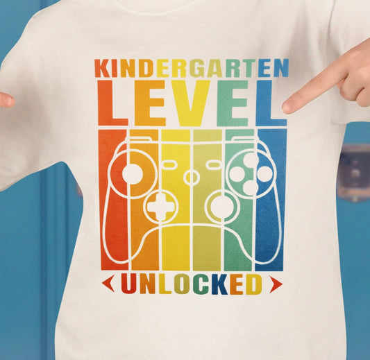 Gamer Kindergarten Back To School Boy Shirt