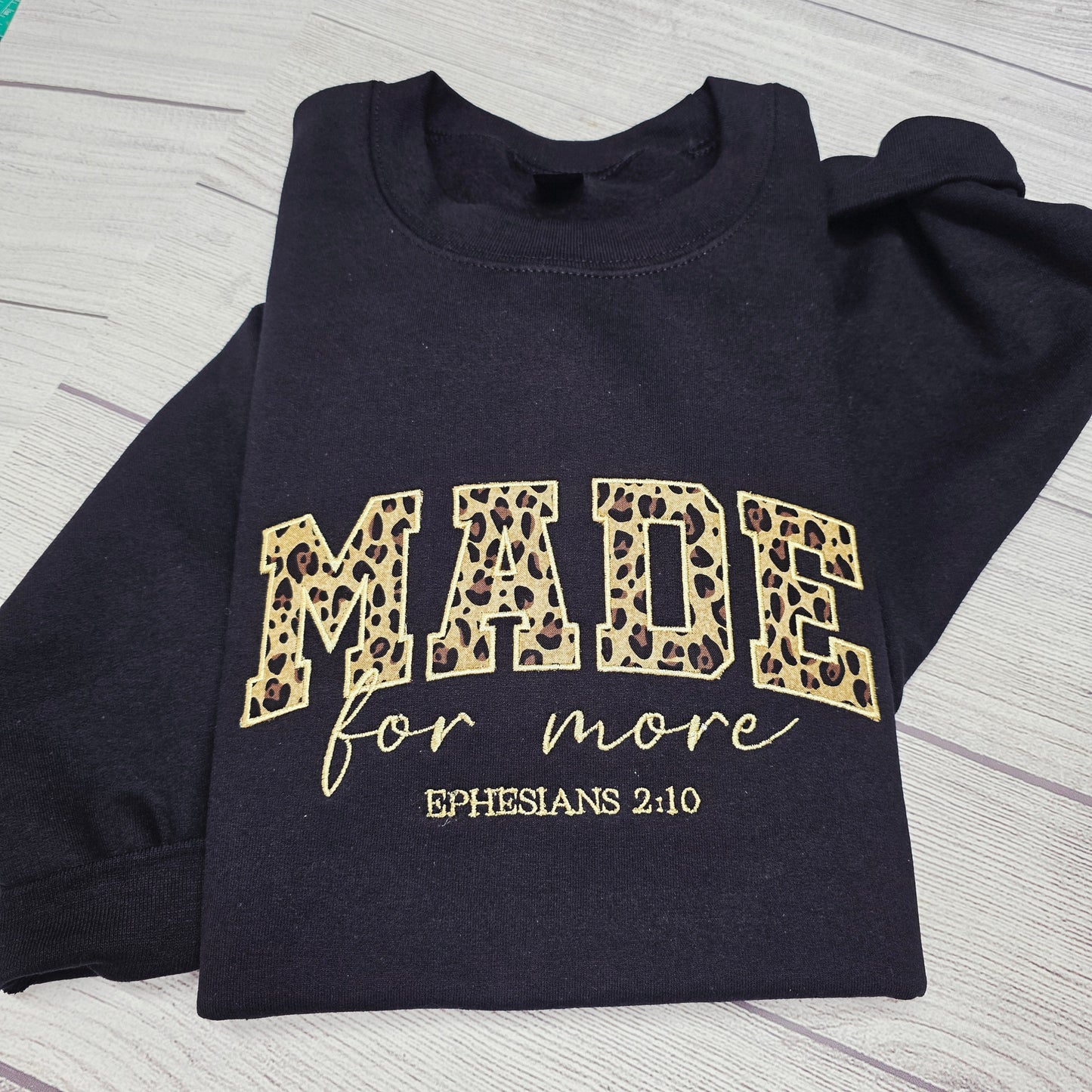 Made for More Embroidered Sweatshirt