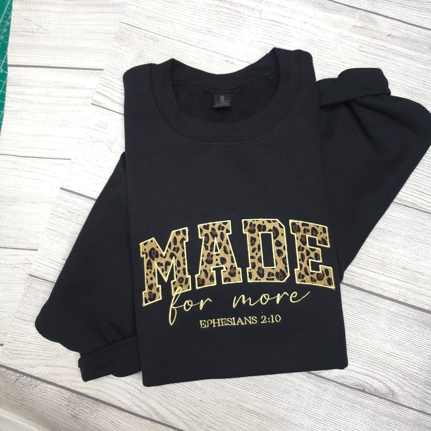 Made for More Embroidered Sweatshirt