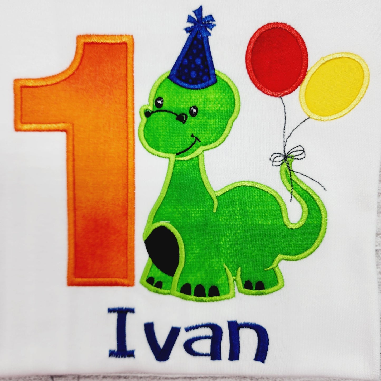 Dinosaur Birthday Shirt Personalized