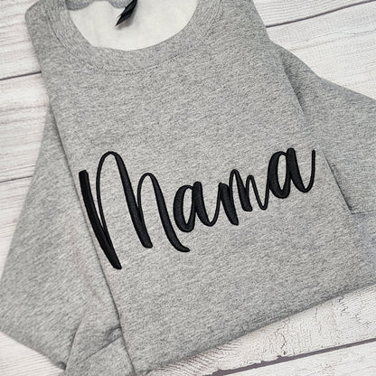 3D Puff Mama Embroidery T-Shirt