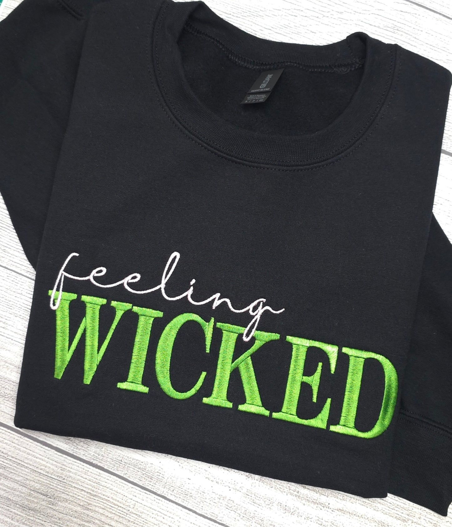 Feeling Wicked Embroidered Sweatshirt