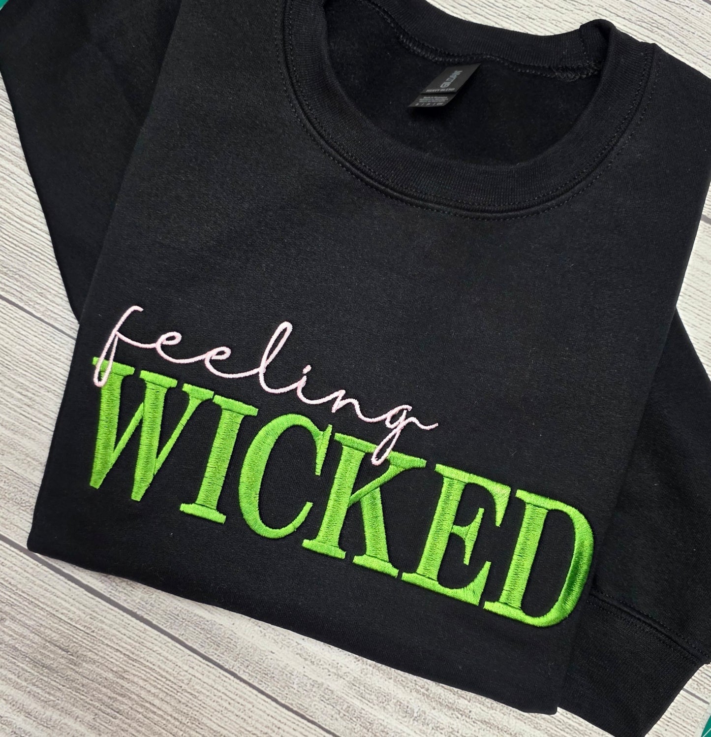 Feeling Wicked Embroidered Sweatshirt