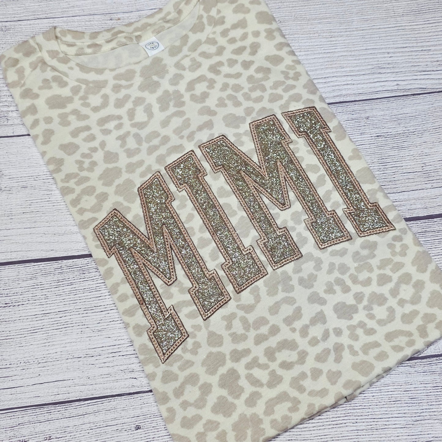 MIMI T-Shirt, Leopard Pattern Shirt