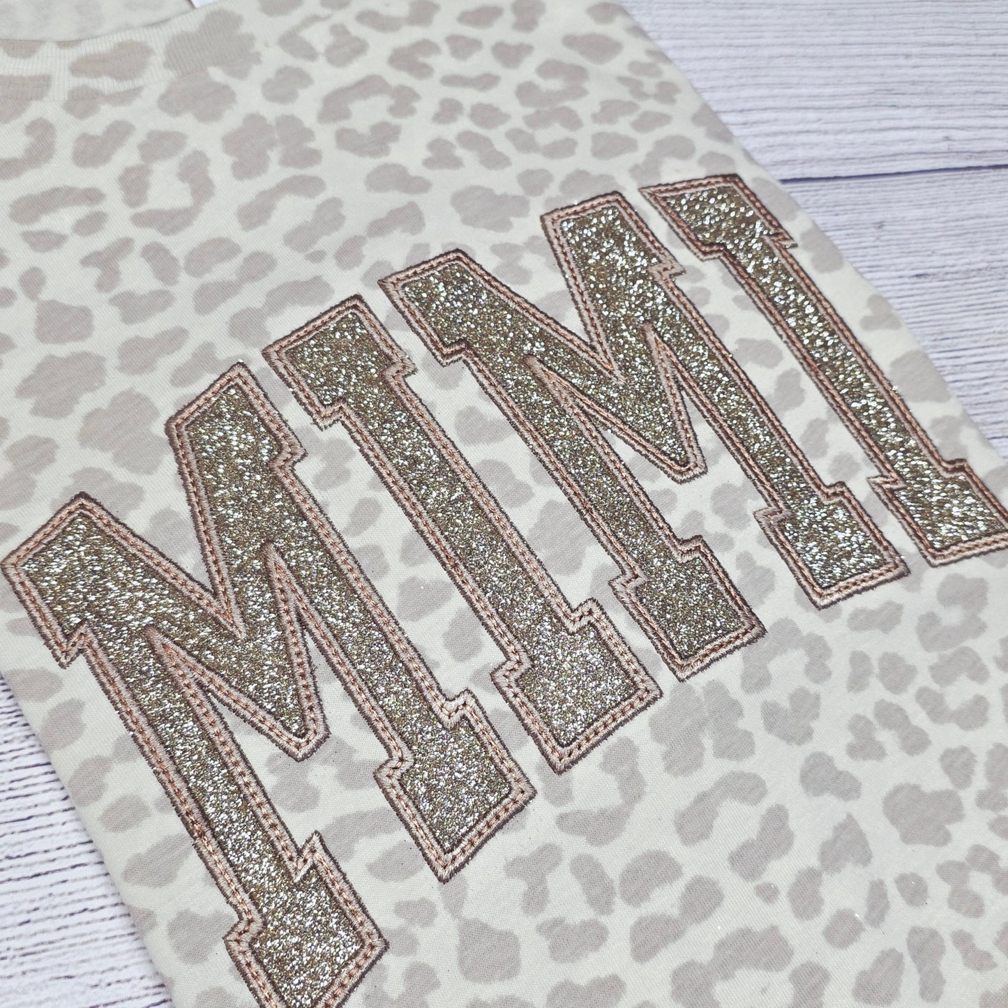 MIMI T-Shirt, Leopard Pattern Shirt