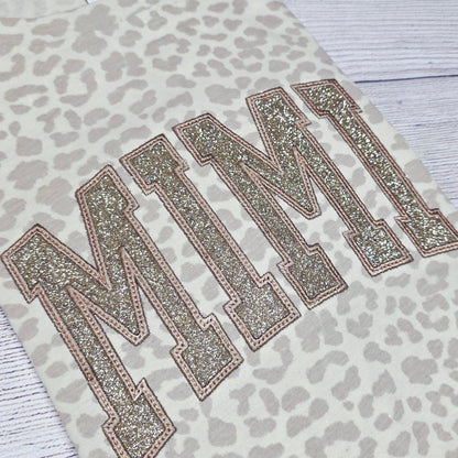 MIMI T-Shirt, Leopard Pattern Shirt