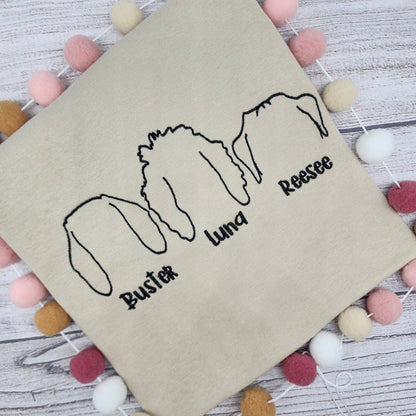 DOG EARS Sweatshirt Personalized