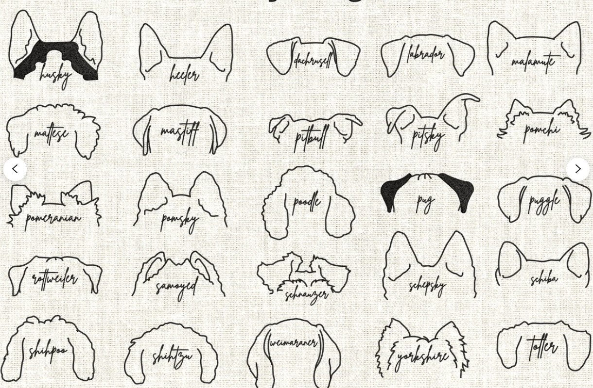 DOG EARS Sweatshirt Personalized