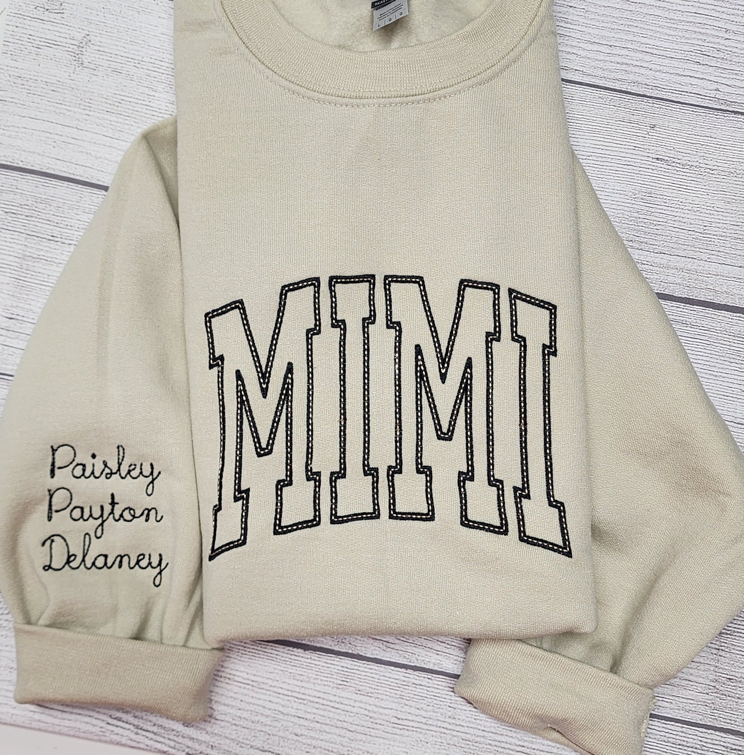 Personalized MIMI Sweatshirt, Grandma Gift