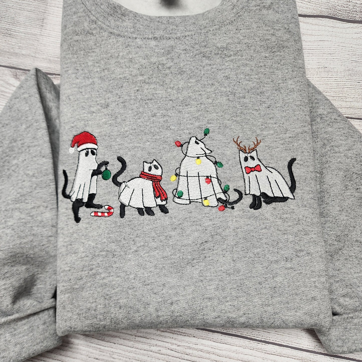 Christmas Cats Sweatshirt