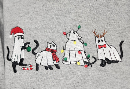 Christmas Cats Sweatshirt