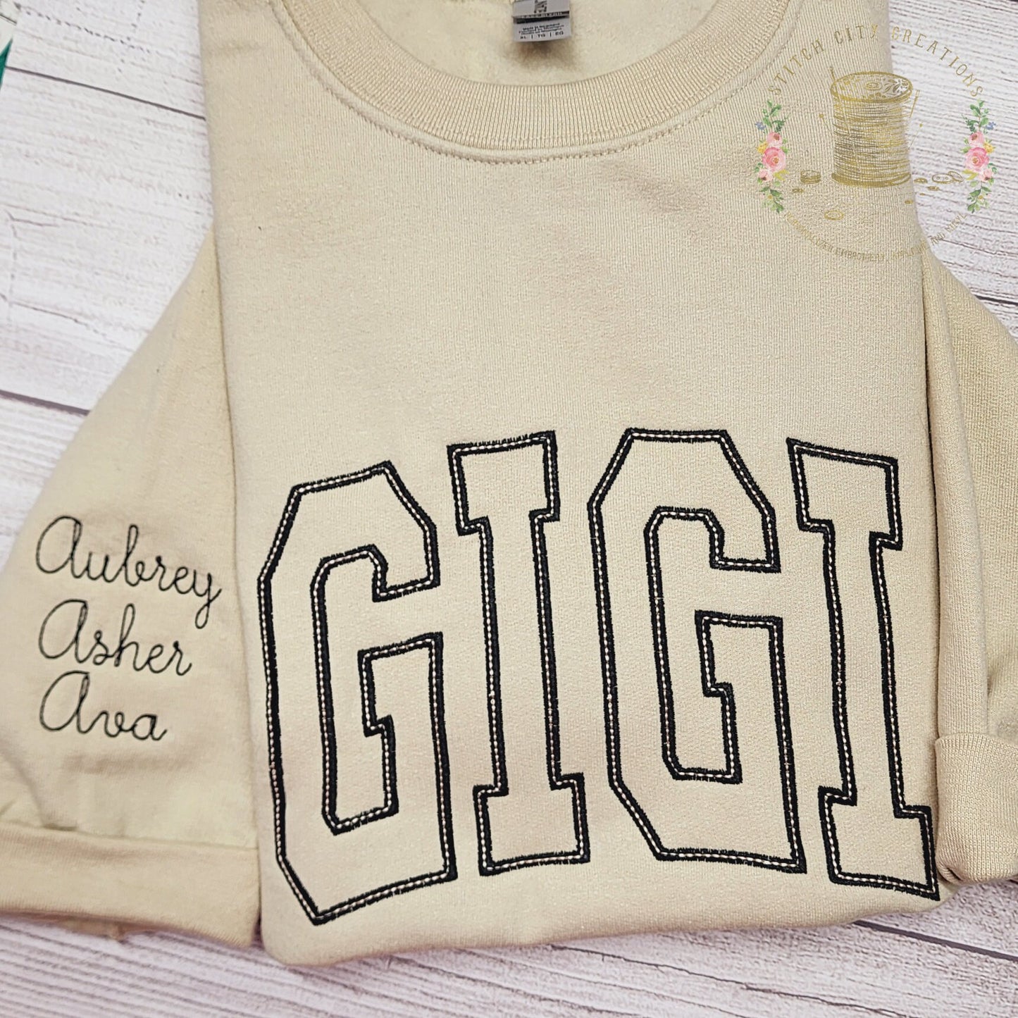 Personalized GIGI Sweatshirt, Grandma Gift