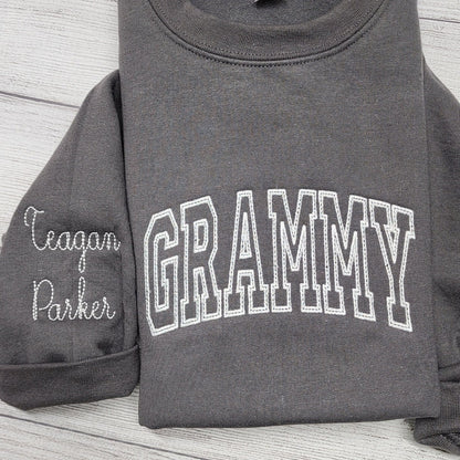 Personalized GRAMMY Sweatshirt, Grandma Gift