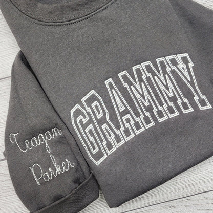 Personalized GRAMMY Sweatshirt, Grandma Gift