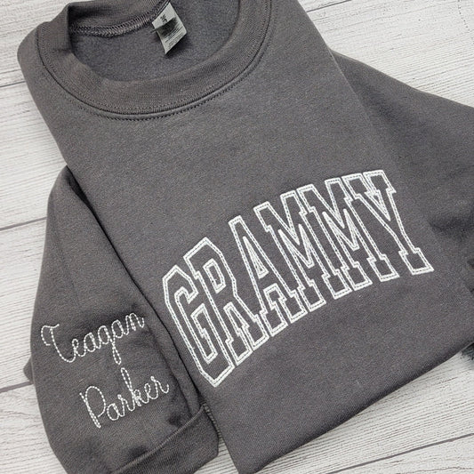 Personalized GRAMMY Sweatshirt, Grandma Gift
