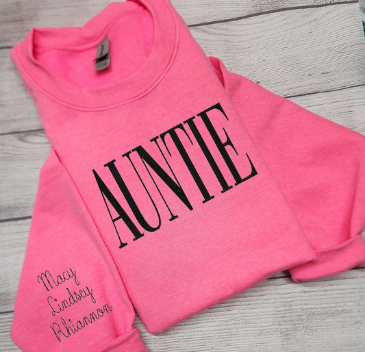 Personalized AUNTIE Sweatshirt
