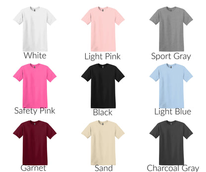 Make Heaven Crowded Embroidery Short Sleeve T-Shirt