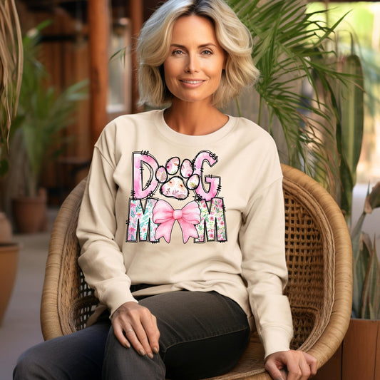 Dog Mom Sweatshirt, Dog Lover Sweatshirt