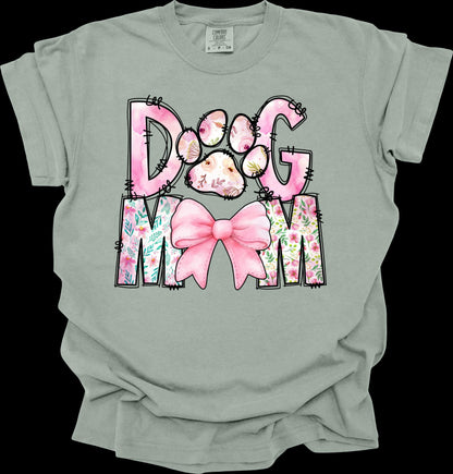 Dog Mom Comfort Colors Shirt, Dog Lover T-Shirt
