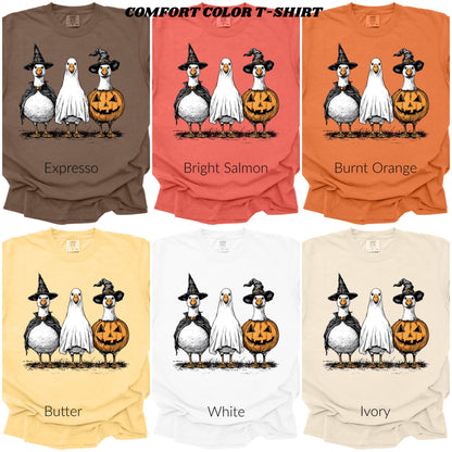 Goose Halloween Comfort Colors Shirt,  Boo Halloween