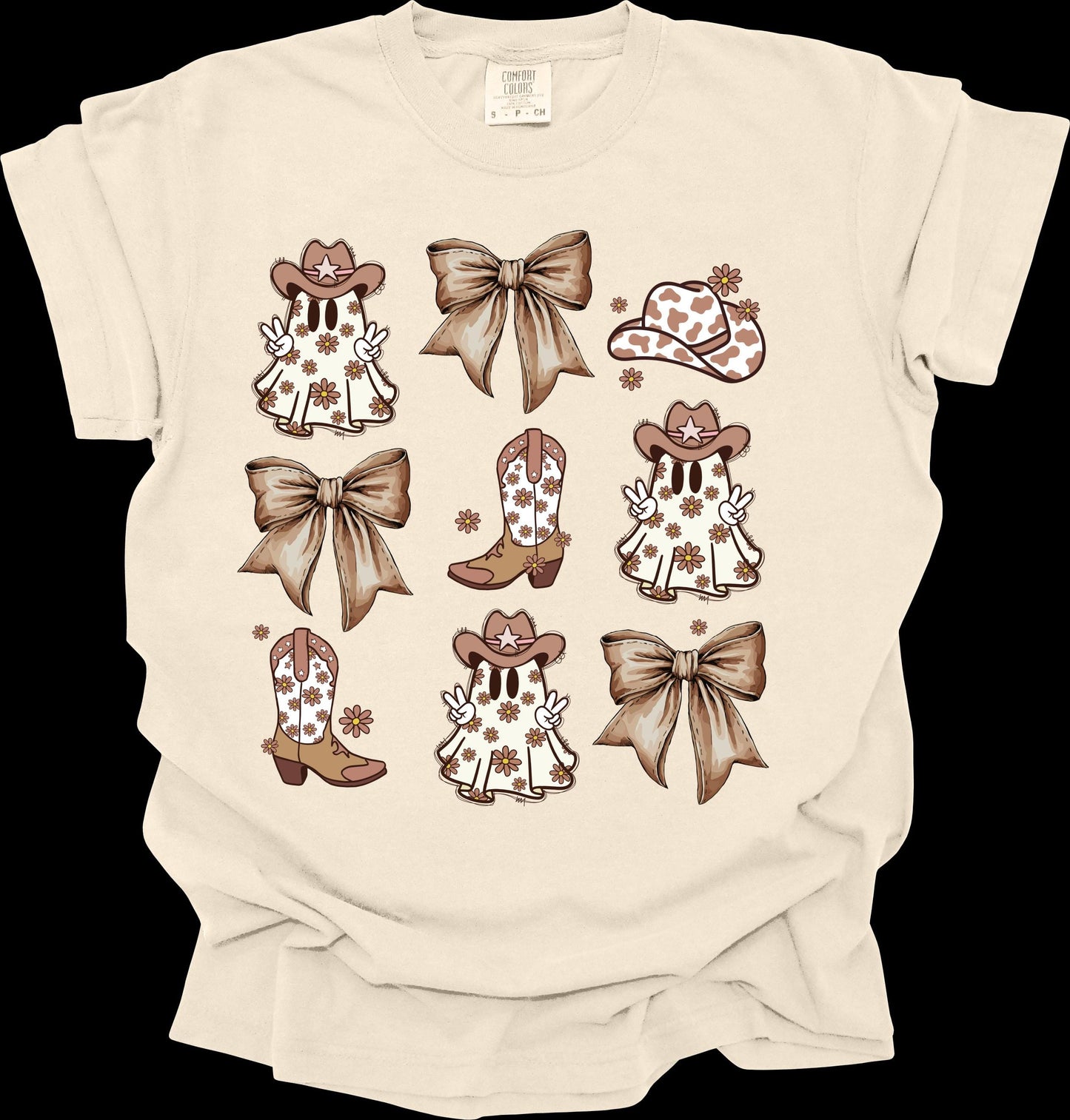 Cowgirl Ghost Coquette Comfort Colors Shirt