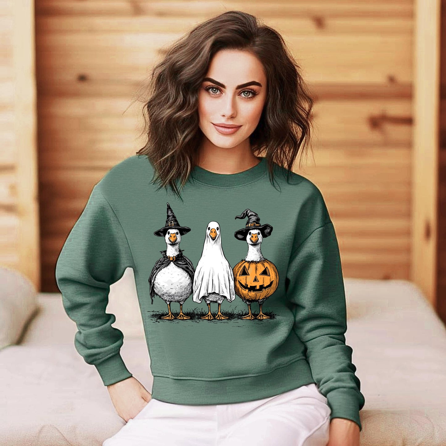 Goose Halloween Sweatshirt,  Boo Halloween