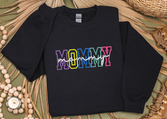 MOMMY Embroidered Sweatshirt, Gift